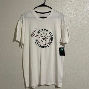 NWT BLACK DIAMOND MEN’S HAMMERED TEE SHIRT